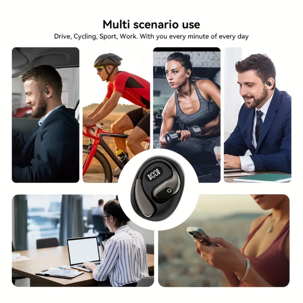 Earbuds Wireless Translator Noise Cancelling Bluetooth Headset - Oracle Gifts
