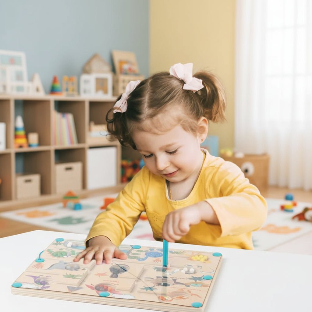 Educational Toy Toddlers Fine Motor Skills Dinosaur Maze - Oracle Gifts
