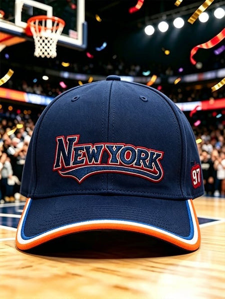 New York Knicks Basketball Game Dad Hat Vintage Streetwear Sports Cap Dad Gifts