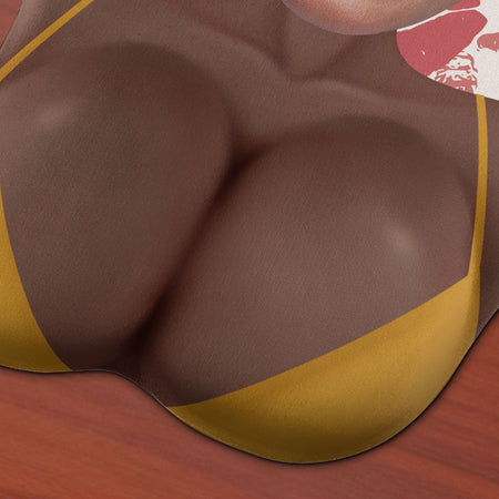 Custom Face Funny & Naughty - For Couple, Coworker Troll - Personalized Photo 3D Mouse Pad