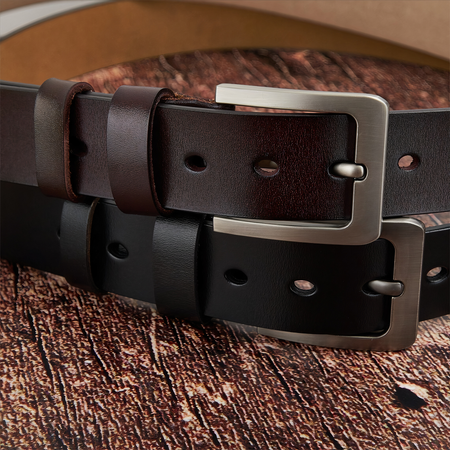 I Licked It, So It's Mine - Personalized Engraved Leather Belt - Gift For Husband