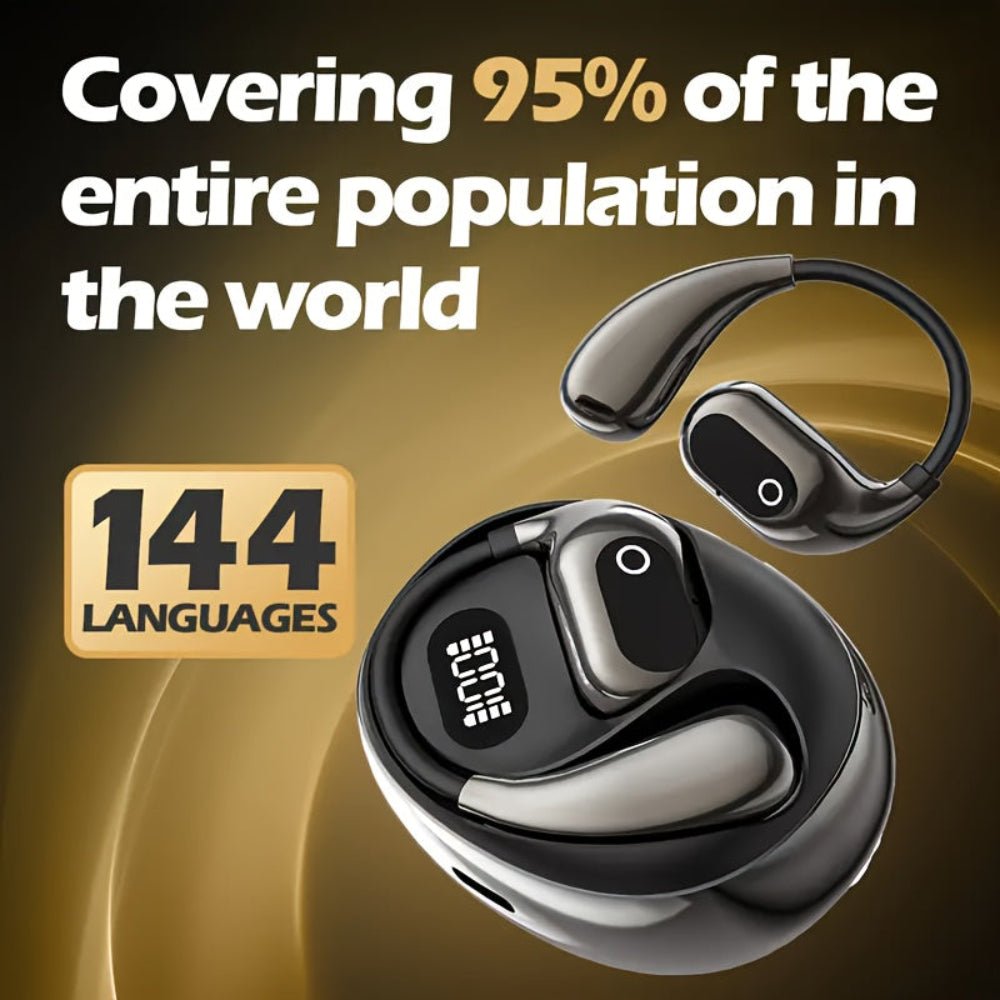 Earbuds Wireless Translator Noise Cancelling Bluetooth Headset - Oracle Gifts