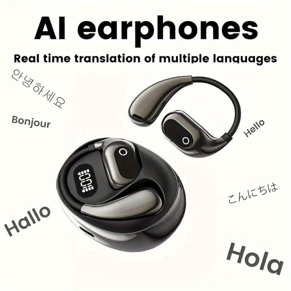 Earbuds Wireless Translator Noise Cancelling Bluetooth Headset - Oracle Gifts