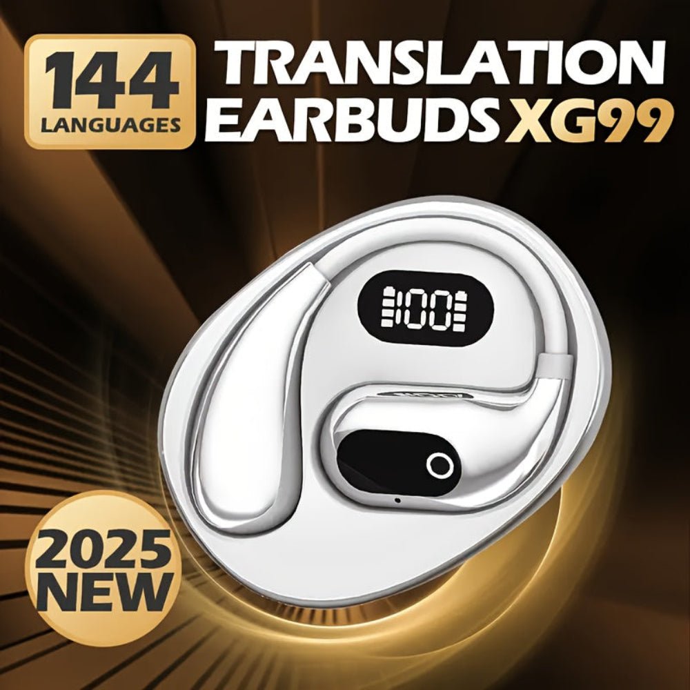 Earbuds Wireless Translator Noise Cancelling Bluetooth Headset - Oracle Gifts