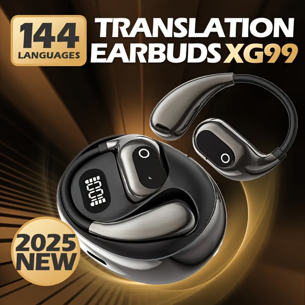 Earbuds Wireless Translator Noise Cancelling Bluetooth Headset - Oracle Gifts