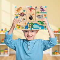 Educational Toy Toddlers Fine Motor Skills Dinosaur Maze - Oracle Gifts