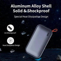 External Hard Drive Portable SSD 512GB 1050MBps Storage - Oracle Gifts