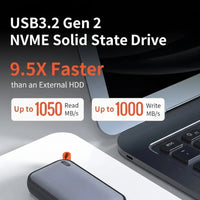 External Hard Drive Portable SSD 512GB 1050MBps Storage - Oracle Gifts