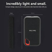 External Hard Drive Portable SSD High-Speed Data Storage - Oracle Gifts