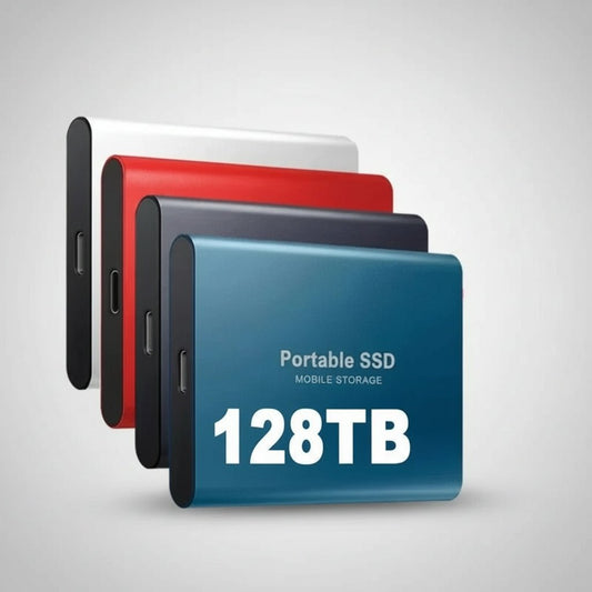 External Hard Drive Portable SSD High Speed USB Storage 128tb - Oracle Gifts