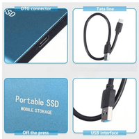 External Hard Drive Portable SSD USB C Mobile Storage 2TB - Oracle Gifts