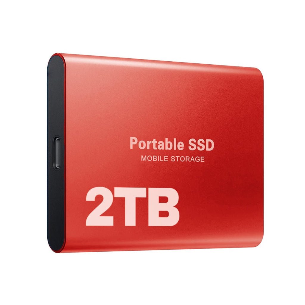 External Hard Drive Portable SSD USB C Mobile Storage 2TB - Oracle Gifts