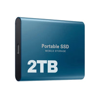 External Hard Drive Portable SSD USB C Mobile Storage 2TB - Oracle Gifts