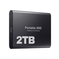External Hard Drive Portable SSD USB C Mobile Storage 2TB - Oracle Gifts