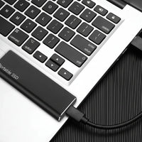 External Hard Drive Portable SSD USB C Storage Device Compact Design - Oracle Gifts