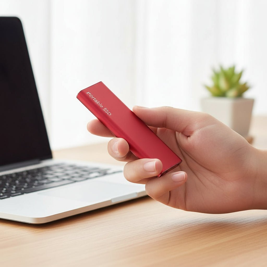 External Hard Drive Portable SSD USB C Storage Device Compact Design - Oracle Gifts