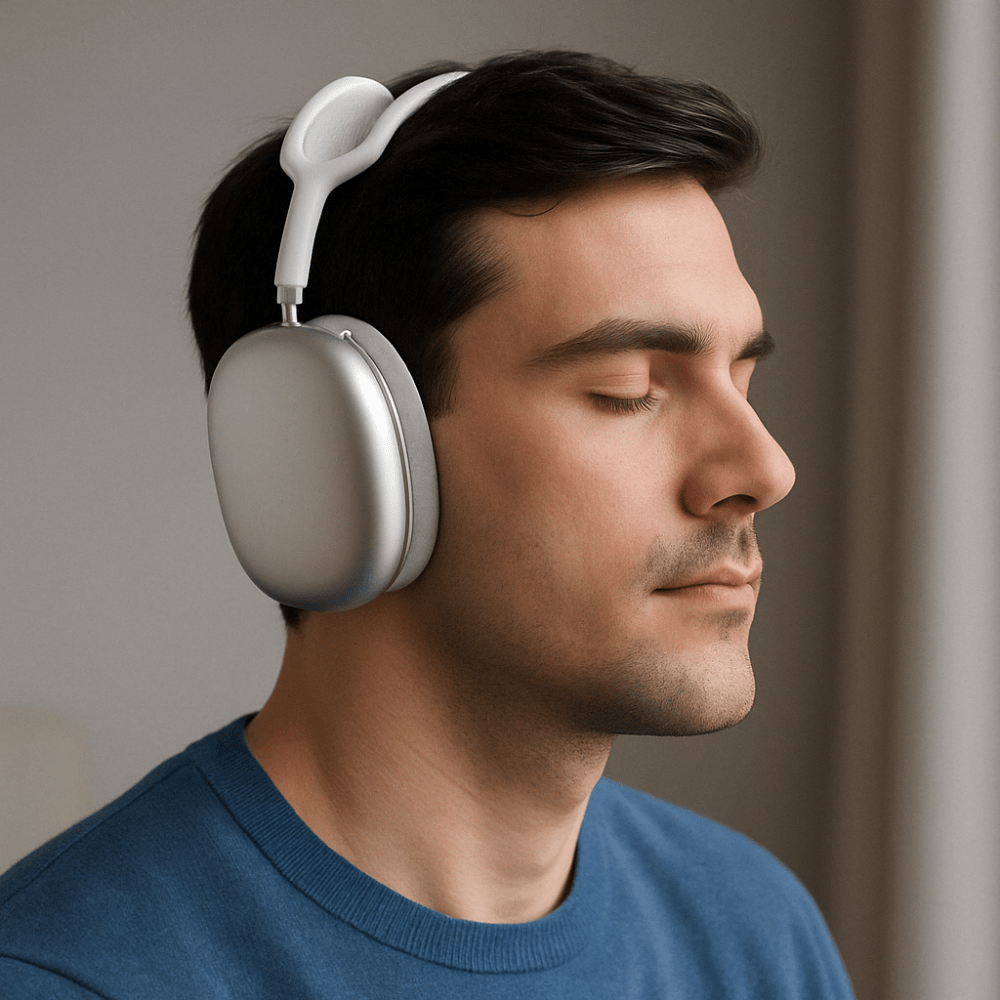 Headphones Noise Cancelling Wireless Over-Ear Bluetooth Audio - Oracle Gifts