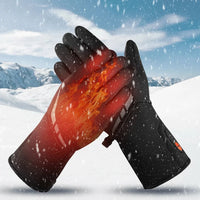 Heated Gloves Battery Powered Waterproof Touchscreen Winter Gloves - Oracle Gifts