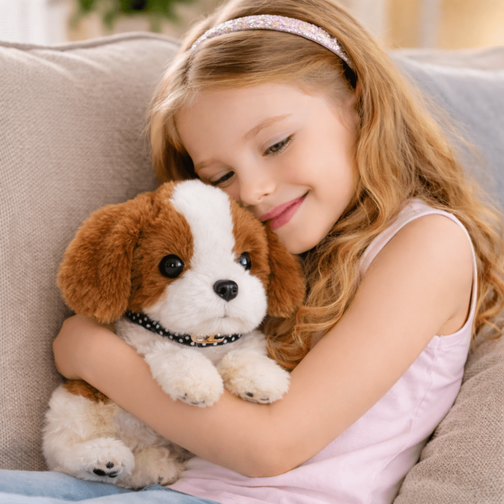 Interactive Plush Dog Toy Walking Puppy Sound Kids - Oracle Gifts