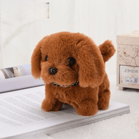 Interactive Robot Puppy Plush Toy Walking Barking Pet - Oracle Gifts