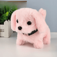 Interactive Robot Puppy Plush Toy Walking Barking Pet - Oracle Gifts
