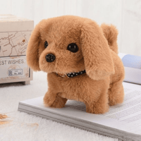 Interactive Robot Puppy Plush Toy Walking Barking Pet - Oracle Gifts