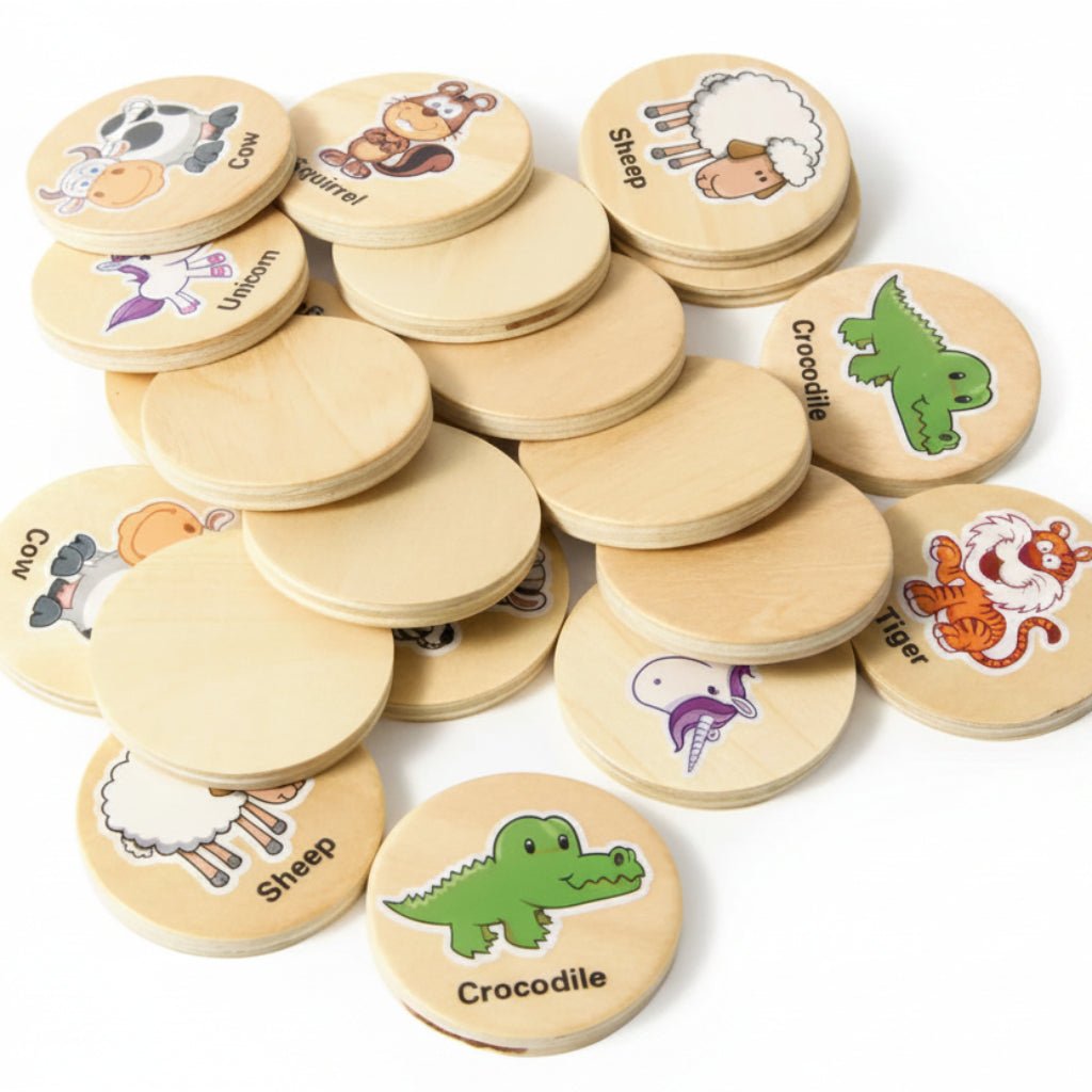 Learning Game Kids Memory Matching Calming Activity - Oracle Gifts