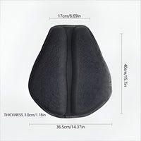 Motorcycle Seat Cushion Honeycomb Design Breathable Comfort - Oracle Gifts