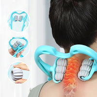 Neck Ergonomic Massager Manual Cervical Spine Roller Shoulder - Oracle Gifts