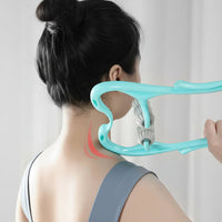 Neck Ergonomic Massager Manual Cervical Spine Roller Shoulder - Oracle Gifts