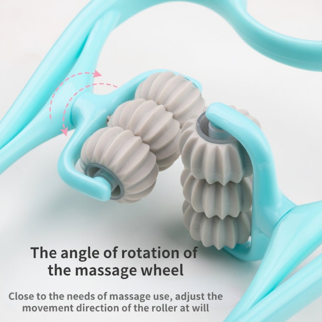 Neck Ergonomic Massager Manual Cervical Spine Roller Shoulder - Oracle Gifts
