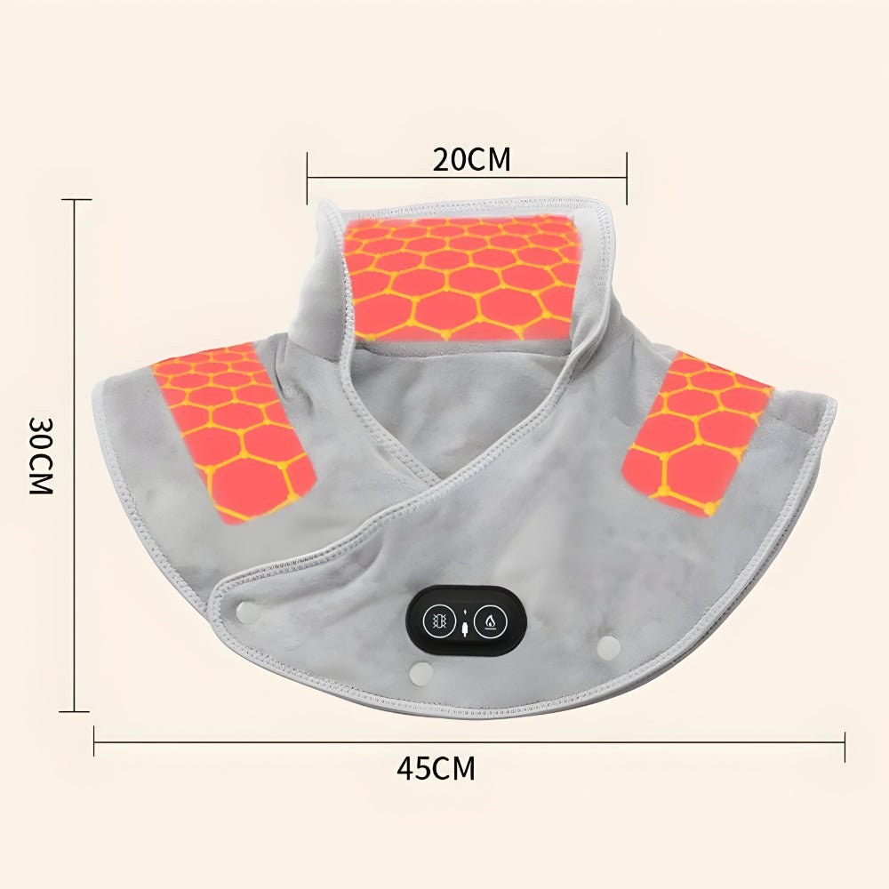 Neck Heating Pad Electric Shoulder Heat Massager - Oracle Gifts