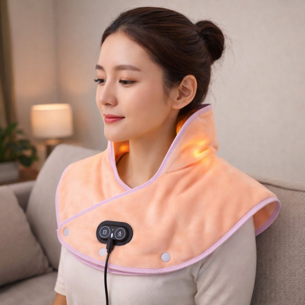Neck Heating Pad Electric Shoulder Heat Massager - Oracle Gifts