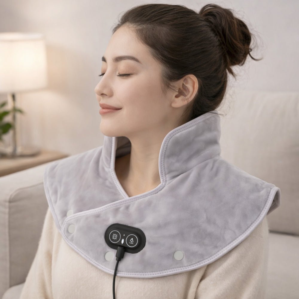 Neck Heating Pad Electric Shoulder Heat Massager - Oracle Gifts