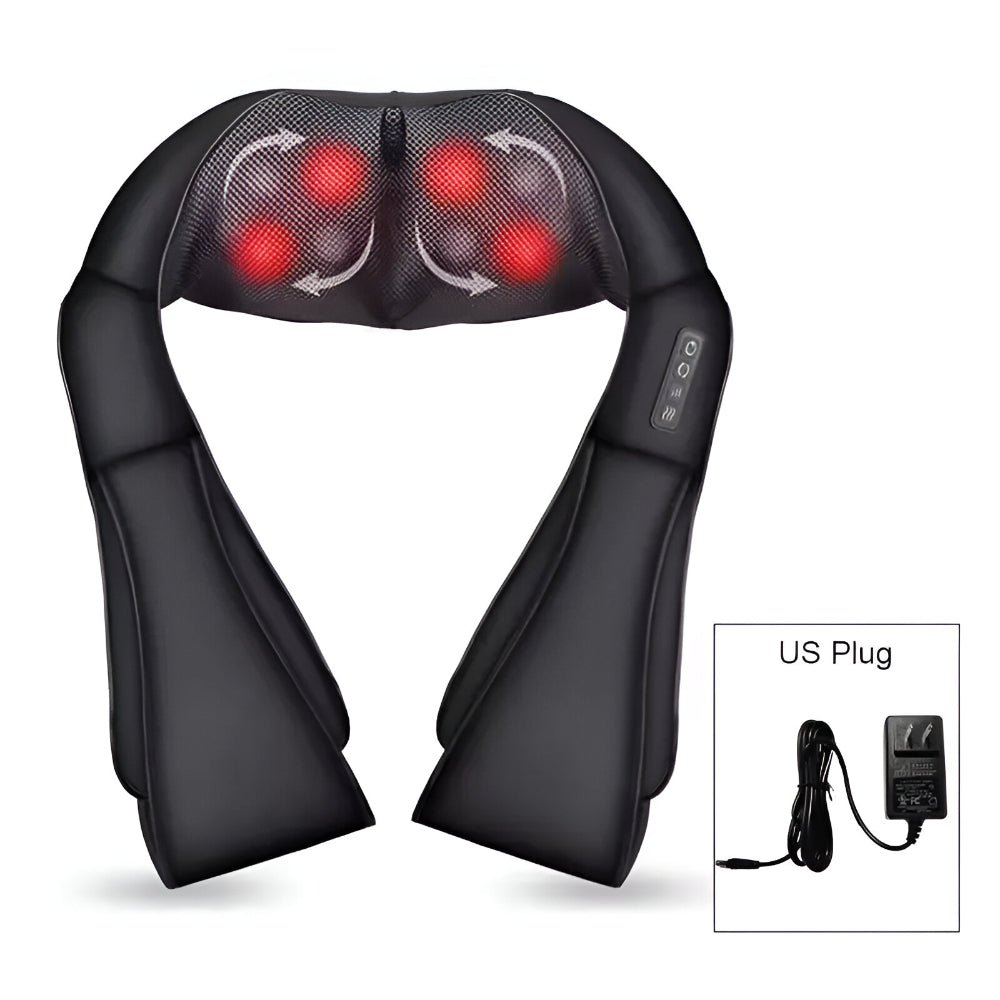Neck Massager Shiatsu Electric Home Car Use - Oracle Gifts