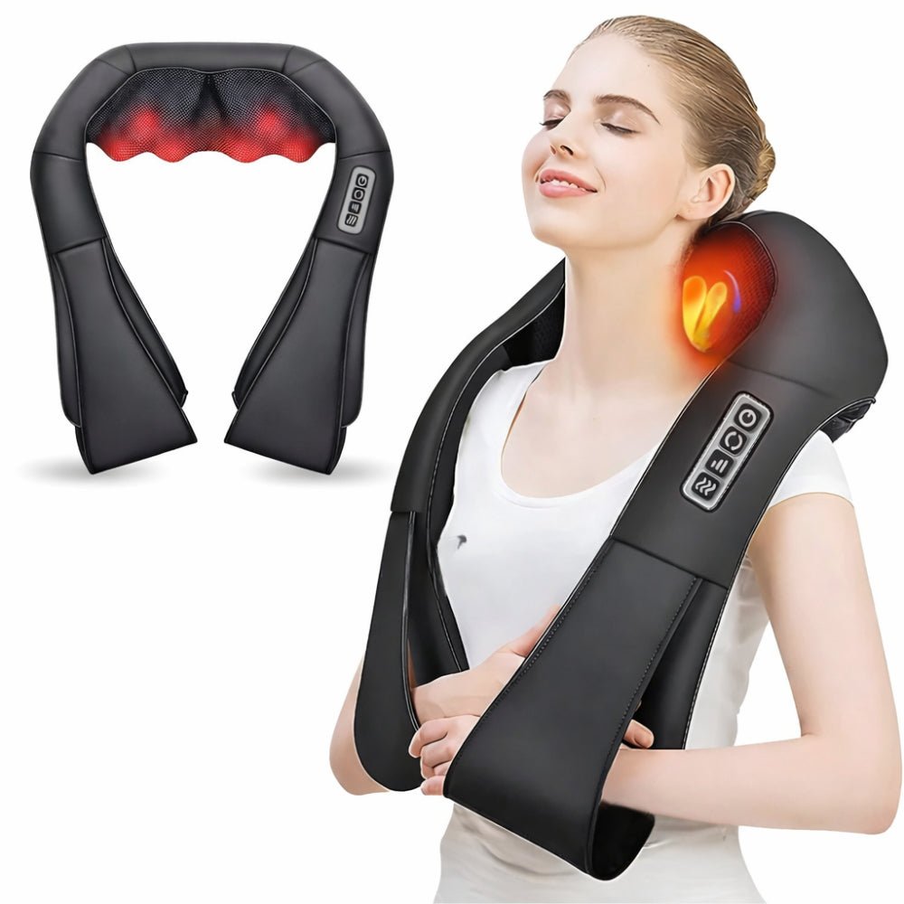 Neck Massager Shiatsu Electric Home Car Use - Oracle Gifts