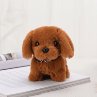 Plush Dog Toy Interactive Walking Barking Puppy Figure - Oracle Gifts