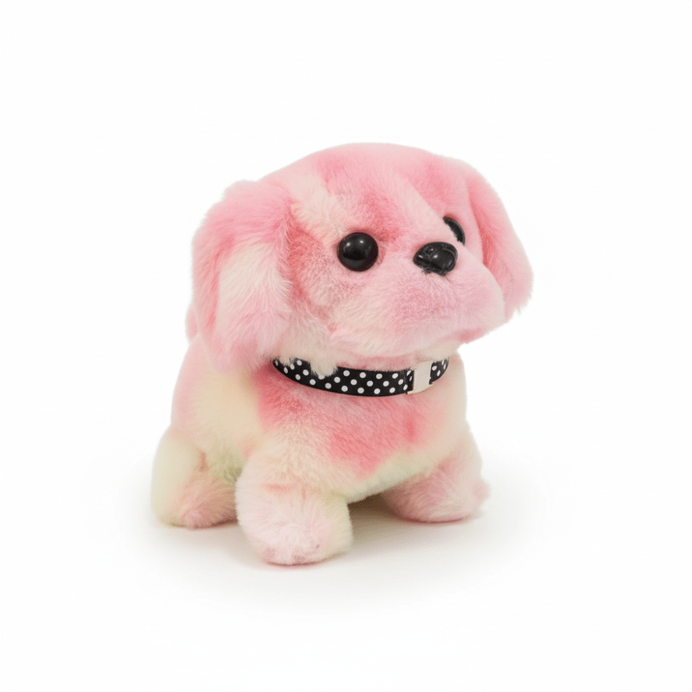 Plush Dog Toy Interactive Walking Barking Puppy Figure - Oracle Gifts