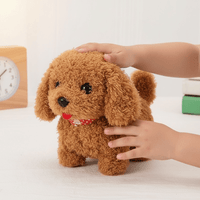 Plush Dog Toy Interactive Walking Barking Puppy Figure - Oracle Gifts