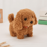 Plush Dog Toy Interactive Walking Barking Puppy Figure - Oracle Gifts