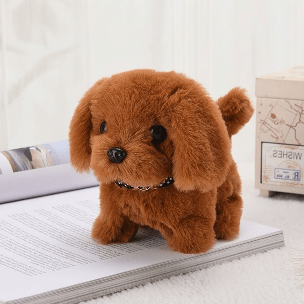 Plush Dog Toy Realistic Moving Sound Interactive Toy - Oracle Gifts