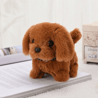 Plush Dog Toy Realistic Moving Sound Interactive Toy - Oracle Gifts