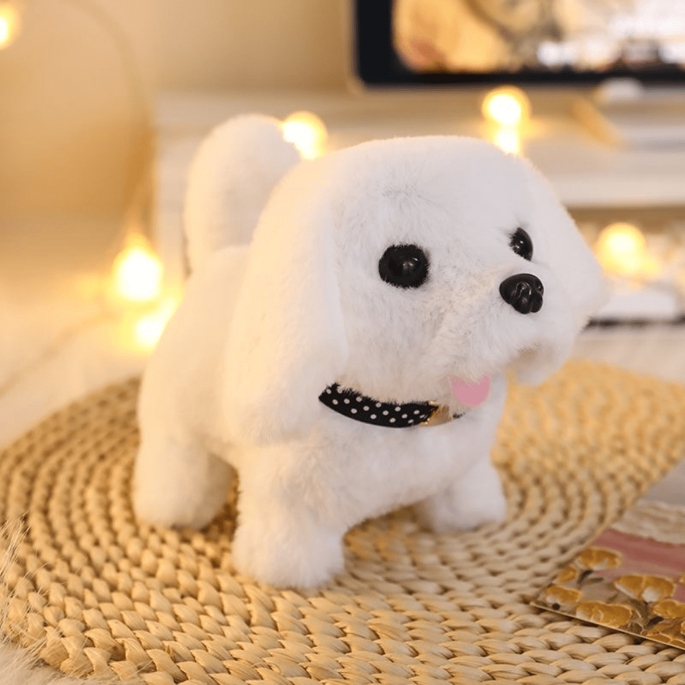 Plush Dog Toy Realistic Moving Sound Interactive Toy - Oracle Gifts