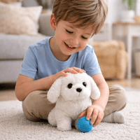 Plush Toy Interactive Puppy Realistic Moving Soft Dog - Oracle Gifts