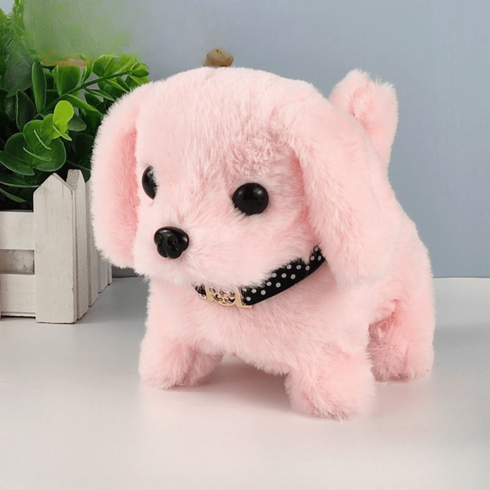 Plush Toy Interactive Robot Puppy Walking Barking Features - Oracle Gifts