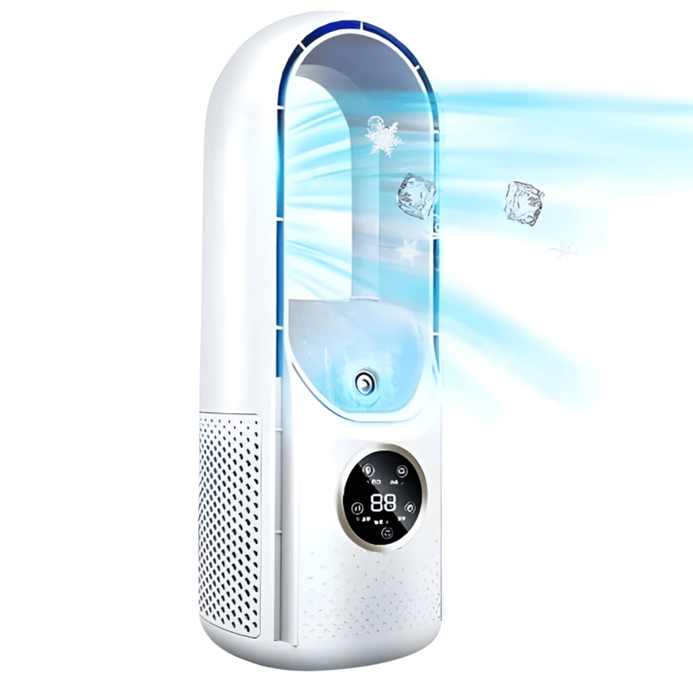 Portable Air Conditioner Quiet Compact Bladeless Cooling - Oracle Gifts