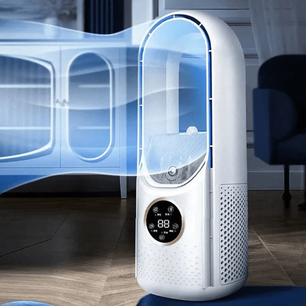 Portable Air Conditioner Quiet Compact Bladeless Cooling - Oracle Gifts