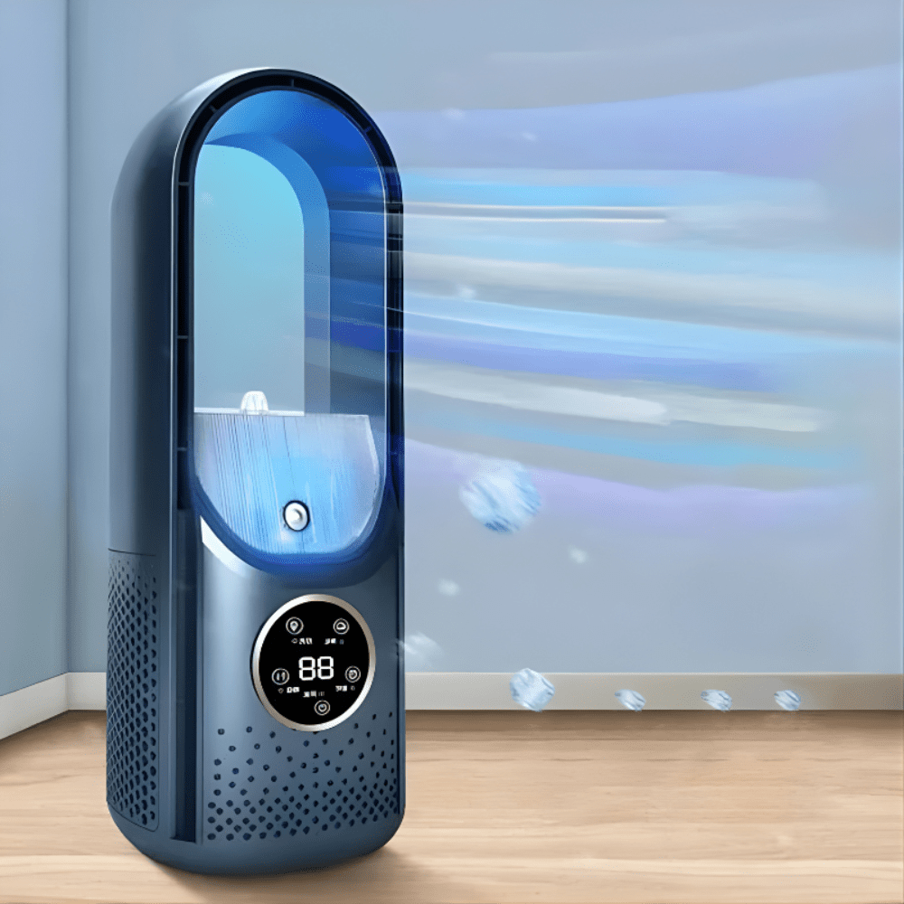 Portable Air Conditioner Quiet Compact Bladeless Cooling - Oracle Gifts