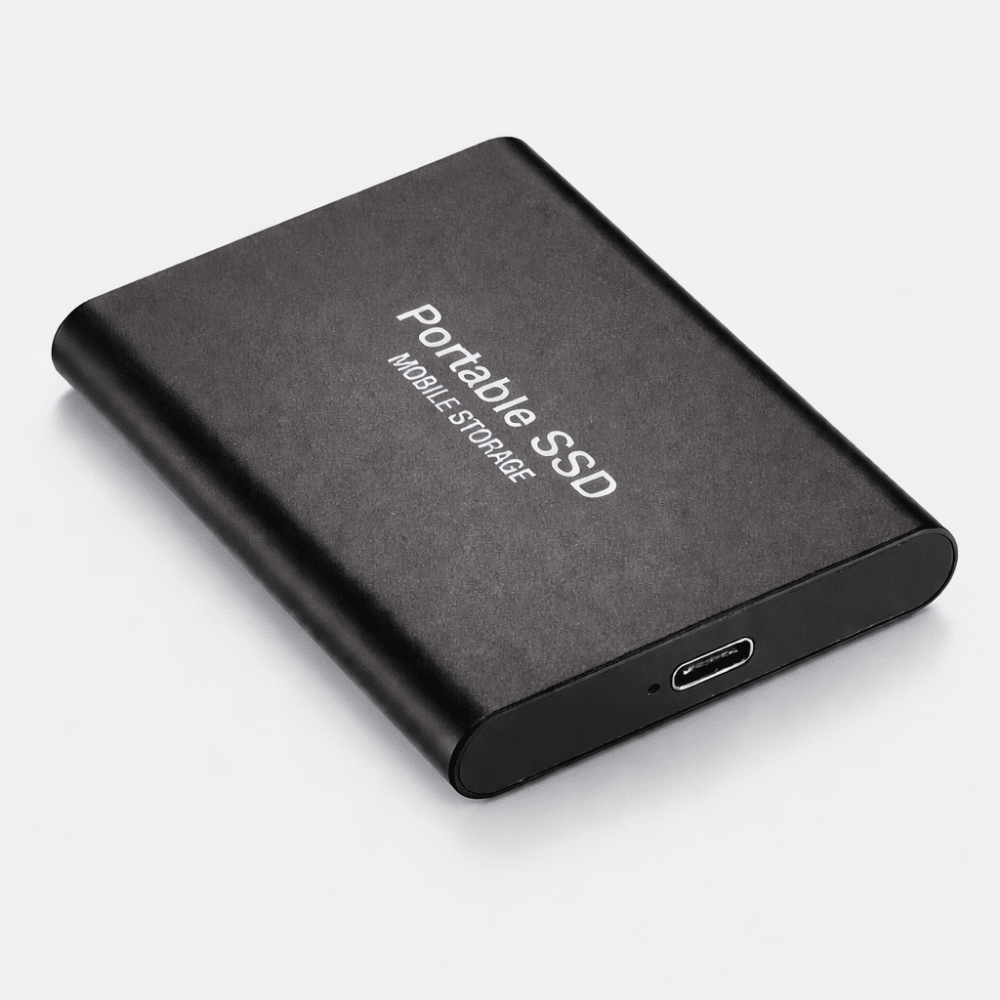 SSD Portable External Drive 512GB Fast Compact USB C Storage - Oracle Gifts