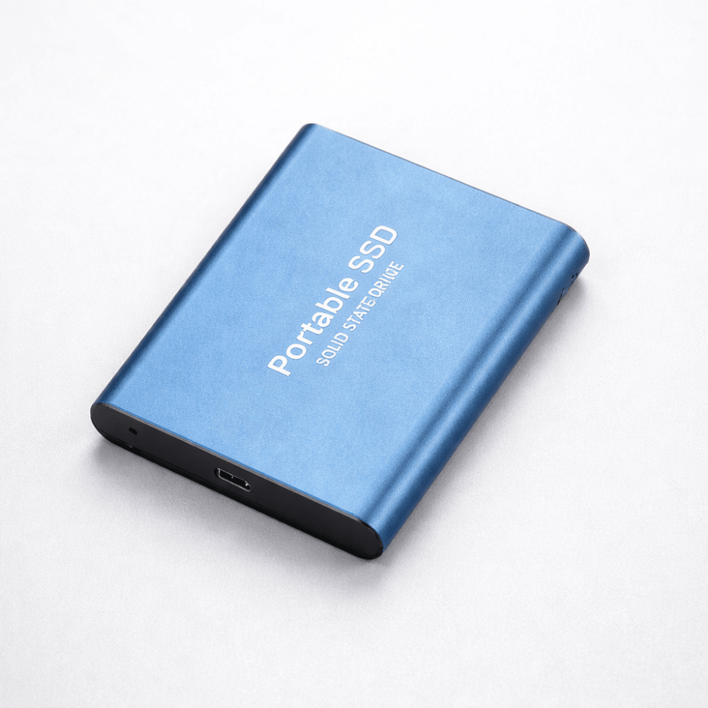 SSD Portable External Drive 512GB Fast Compact USB C Storage - Oracle Gifts